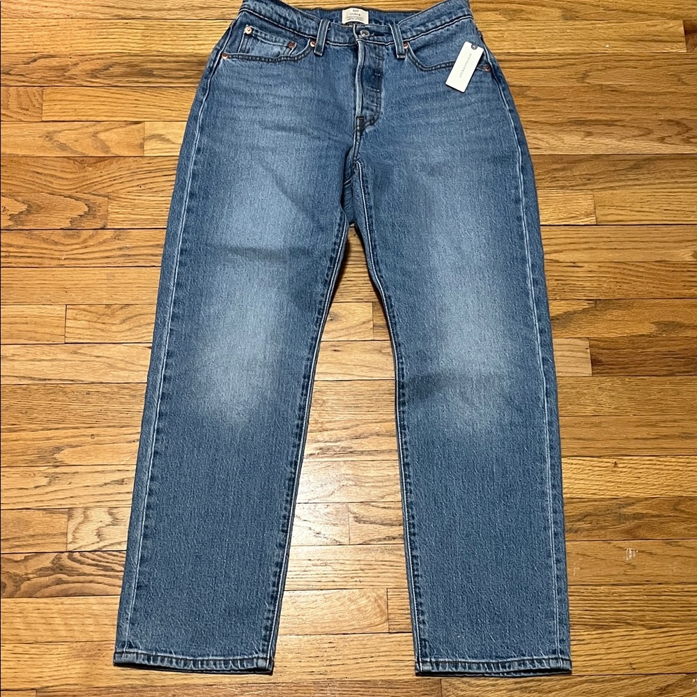 Levi's Classic Blue Straight Leg Jeans